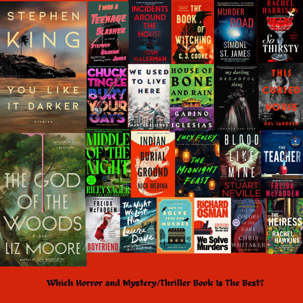 I Read Some Of The 2024 Horror and Mystery/Thriller Winners/Nominations (Spoiler Free)
